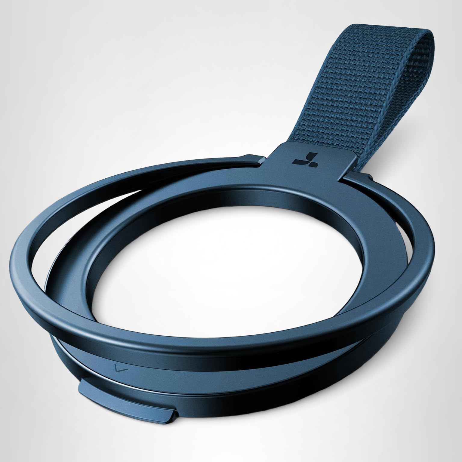 TORRAS 2025 Upgrade (Gen 6.0) Magnetic Phone Grip Holder Kickstand with Braided Strap, Fit for MagSafe Ring Removable, for iPhone 17 16,15, 14, 13 12 Samsung Galaxy, Google, Ostand Ring, Navy Blue - Image 9