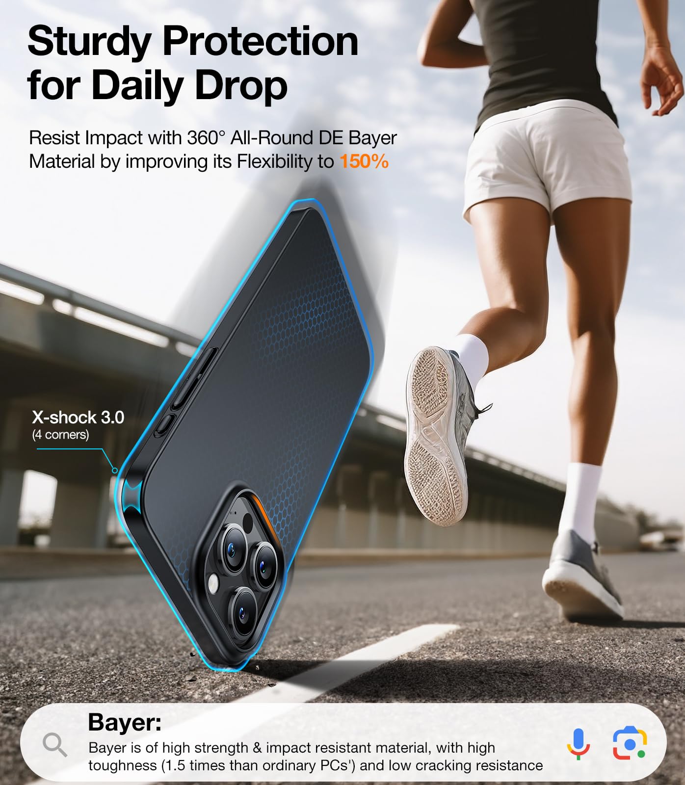 TORRAS Magnetic Slim-Fit for iPhone 15 Pro Max Case, Ultra-Thin 15 ProMax Phone Case Compatible with MagSafe, Lightweight Anti-Scratch Matte Hard iPhone 15 ProMax Case 6.7 inch OriginFit, Black - Image 6