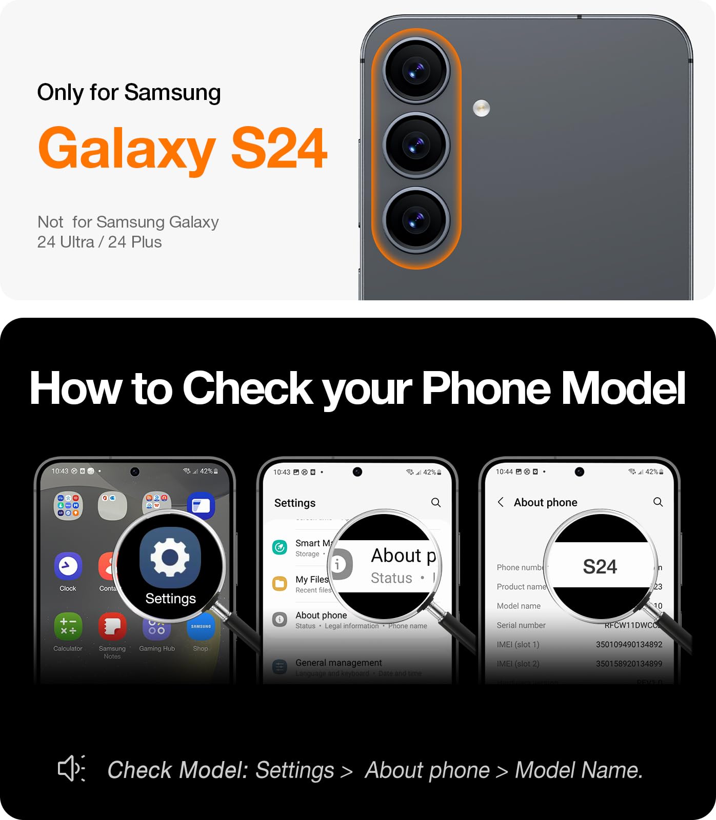 TORRAS Strong Magnetic & Seamless Stand for Samsung Galaxy S24 Case for MagSafe, 12FT Mil-Grade Drop Protection, Adjustable Kickstand for Samsung Galaxy S24 Case, Translucent Back/Black Edge - Image 7